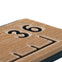 SeaDek 36 Routed Ruler - 6mm - Brushed Texture - Mocha/Black